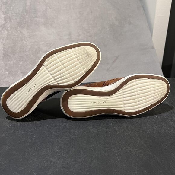 Cole Haan Grand Evolution Shortwing Shoes Mens 9.5 Leather Oxford Comfort OS - Picture 5 of 11